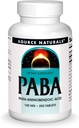 Vir Naturals PABA, para-amino benzojska kislina, 100 mg prehranska dopolnila - 250 tablet
