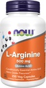 L-Arginin 500 mg 250 Veg kapsule (pakiranje se lahko razlikuje)