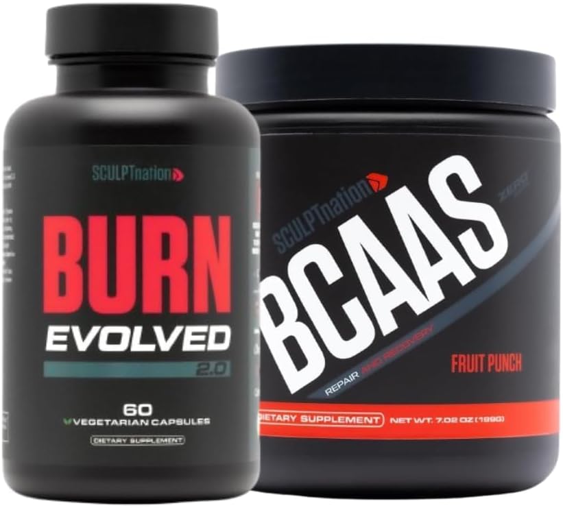 Sculpt Nation by V Shred Burn Evolved 2.0 in BCAA Powder Frust Punch paket
