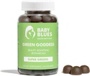 Baby Blues Green Goddess Gummies, 60 Count Dietary dodatek, na bazi rastlin, Gummy Form