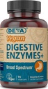 Deva Vegan Vitamini Prebavne encime Plus dodatek - Edinstvena mešanica encimov in zelišč - 90 kapsul, 1-Pack
