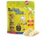 Nana Kosmiči 100% Pure Banana Kosmiči Hrana v prahu 4 lbs - Odličen vir kalija & Fiber, za prebavno zdravje in občasno driska, Debelost obrok - Naravno in pomirjujoče (4 lbs vrečko)