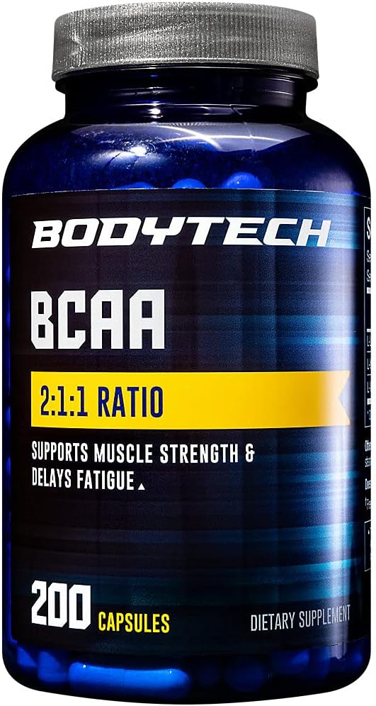 BODYTECH BCAA - 2:1:1 Razmerje (200 kapsul)