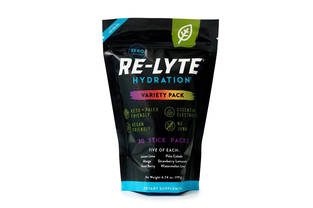 REDMOND Re-Lyte Hidracija Elektrolit v prahu Mix, Variety Pack, 30 Packs