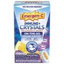 Emergen-C Imune Plus kristali, On-The-Go Imune Support dodatek z vitaminom C, Vitamin D, B Vitamini, cink in mangan, Berry Lemonade, Nazaj na šolo Essentials - 28 Packs