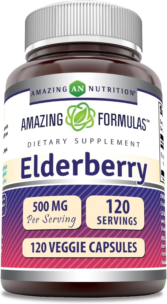 Osupljive formule Elderberry Supplement 