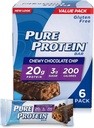 Pure Protein® Chewy Chocolate Chip, 50 gramov, 6 števk Skupno pakiranje