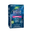 Probiotik za ženske 50 Biljardni CFU, močan multi-sevni probiotik za digestivno, vaginalno in imunsko podporo*, enkrat dan kapsula, 30 kapsul