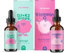 JoySpring Vitamin C + Starejše kapljice + Cinkovi dodatki za otroke Imunska podpora in vitamin D Kapljice za imuno podporo in zdravje srca