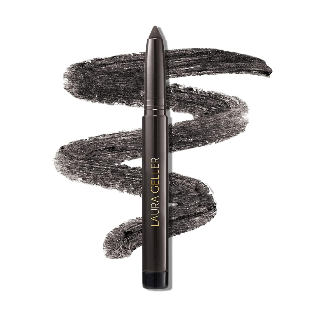 LAURA GELLER NEW YORK Kajal Longwear Kohl Eyeliner Pencil - Deep Charcoal Kohl - Kofein in vitamin E - gladka in mešana črta - Vgrajena