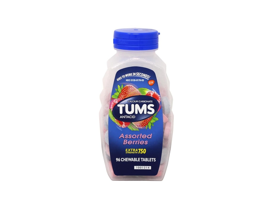 TUMS E-X 750 SREDSTVA MER 96Tabele