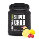 NutraBio Super Carb, ogljikovi hidrati v prahu z grozdnim dekstrinom in elektroliti, napredni ogljikovi hidrati v prahu za tekoče gorivo, Performance in okrevanje mišic, Ciklični dekstrin, Raspberry limonada, 30 Sv