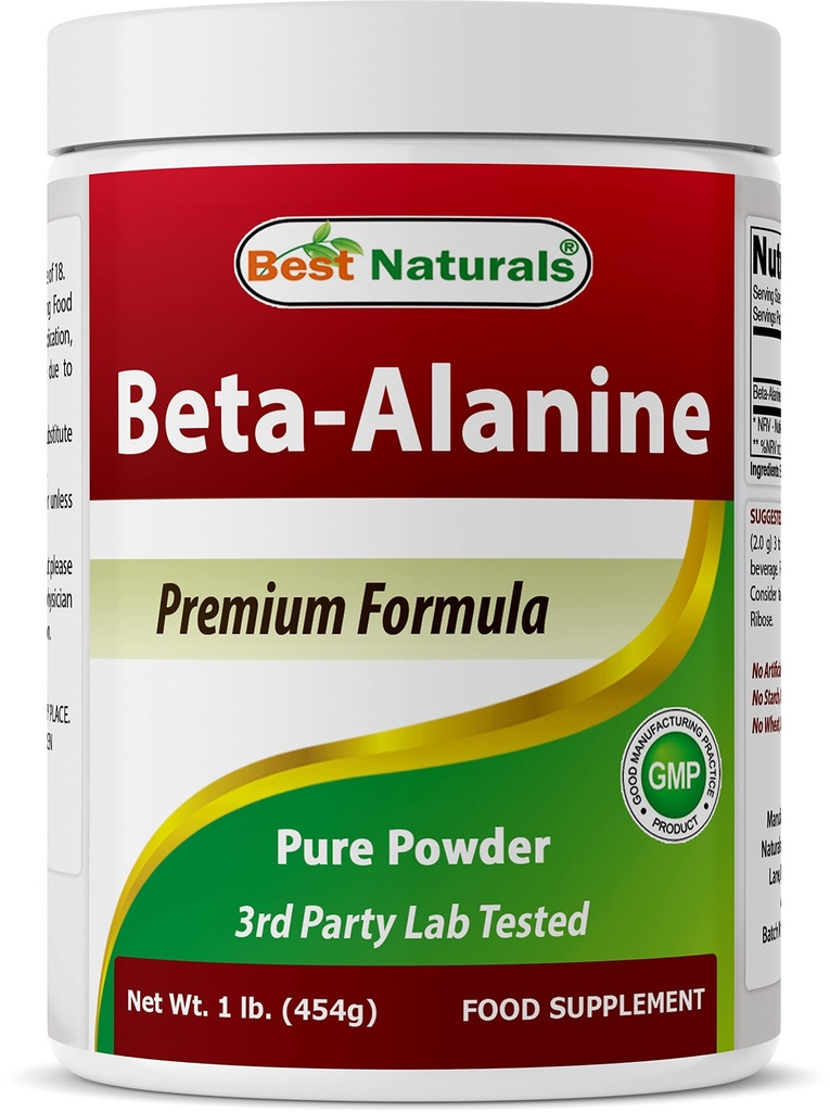 Best Naturals Beta Alanine Pure Powder 1 funt (1 LB (Pack of 1))