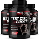 Sila Factor Test X180 Boost, Testosteron Booster in energijski dodatek za moške, povečanje energije, povečanje Stamina, in povečanje vitalnosti, z D-Aspartična kislina in Fenugreek, 120 Število (Pack 3)