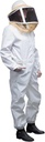 Mann Lake Deluxe Bee Suit, Čebelarstvo Oprema z Zippered Square Veil, Trajni 50/50 Bombaž/Polyester Mešanica, Bee Protection Suit, Professional Čebelja obleka za odrasle, Velika