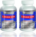 DOKTOR PRIPOROČENI DOPOLNILNIKI Premium L-Arginin 1000 MG Dušikov oksid Formula Podpira Cardio Health, Dušikov oksid Proizvodnja, Stamina & More - 2 Pack