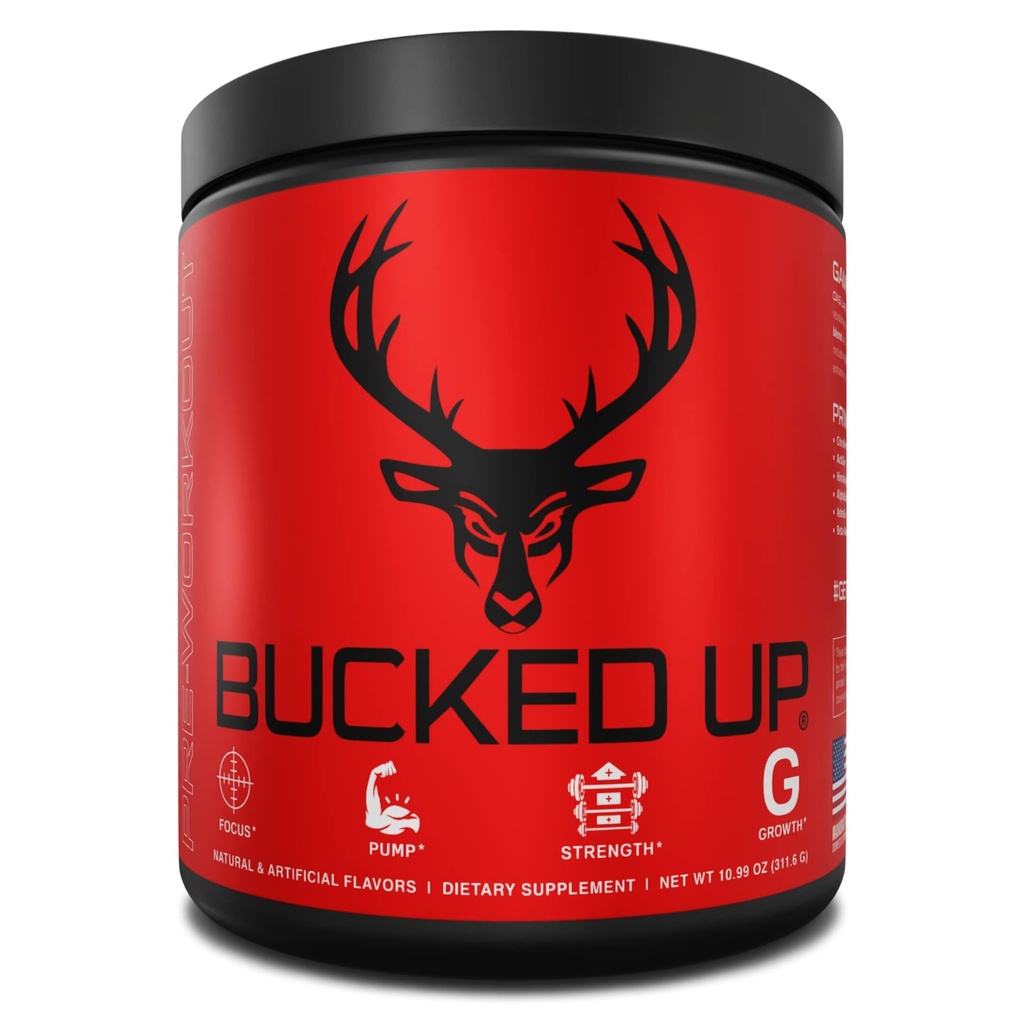Bucked Up Pre Workout 6 Grams Citrulline, 2 Grams Beta Alanine, in 3 druge registrirane blagovne znamke sestavine (Grape)