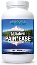 LifeSource Vitamini Vse naravne bolečine Lajšanje – 20 Synergistic Zelišča in encimi, ki seveda in varno podporo: Glavoboli in migrene - Kolena – ramena – sklepi – Leg Pain – Napetost