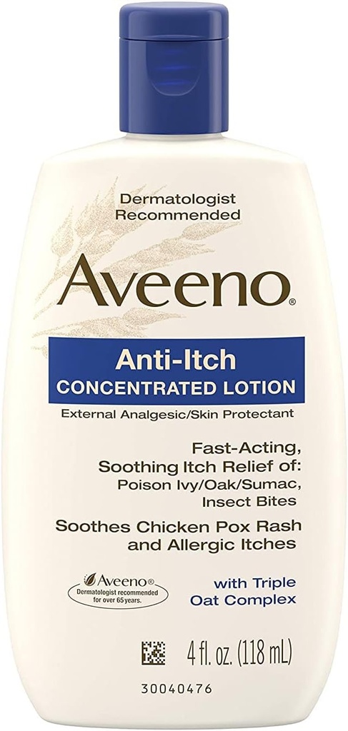AVEENO losjon proti srbenju 4 oz (3 pakiranja)