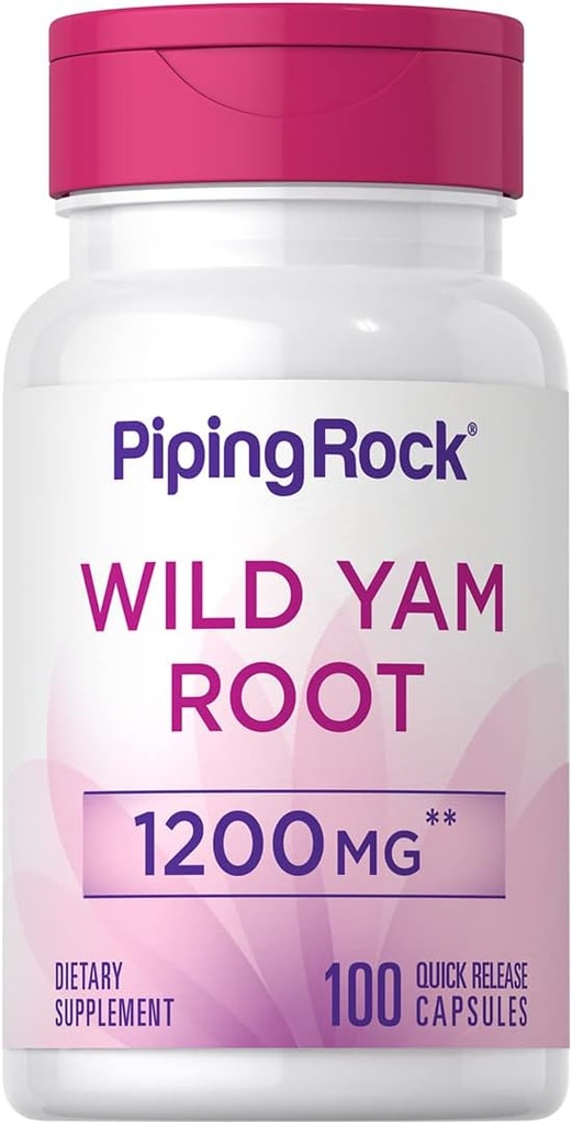 Piping Rock Wild Yam Root Kapsulas 1200mg 