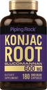Piping Rock Glucomannan Kapsule 600mg 