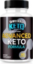 Razdrobljene tablete Keto, Premium Keto Shred Hujšanje Kapsule, Vse naravne Keto dopolnilo za podporo Fitness in telesne cilje, Uradna RazdrobljenaKeto Mnenja (60 kapsul)