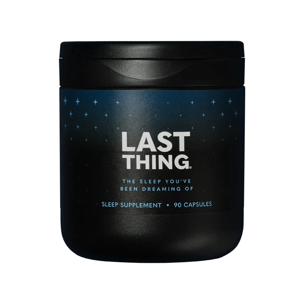 BODi Last Thing Complete Sleep Supplement with L-teanin, Ashwagandha, Magnezij Glycinate, Melatonin - Umirjanje nočni čas Stress Obramba za globoko restorativni spanec - 30 dnevna dobava (90 kapsul)