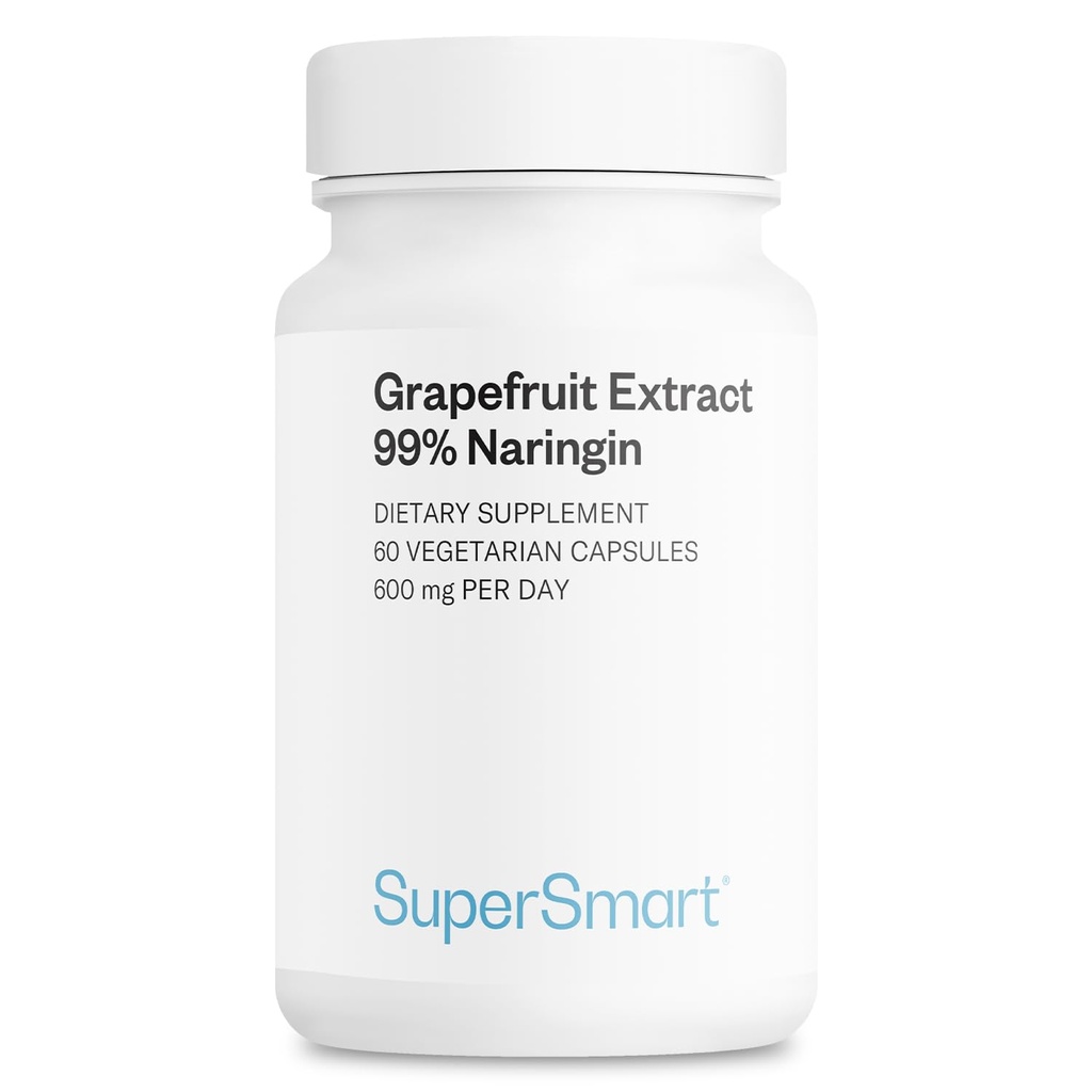 Superpametni - izvleček grenivke 600mg na dan (99% Naringin) - Visoko močan GSE dodatek 