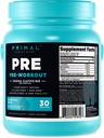 Primale pred-workout Tropical Rain Rocket Pop arome (30 strežnice) - Gluten Free & Non-GMO