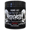 Insane Labz Psychotic Black Edition Mid Stimulant Pre Workout Powder, Energy Focus Pumps, Naložen z kreatin Beta Alanine Taurine, ki ga je gorivo AMPiberry, 35 Servings (Watermelon)