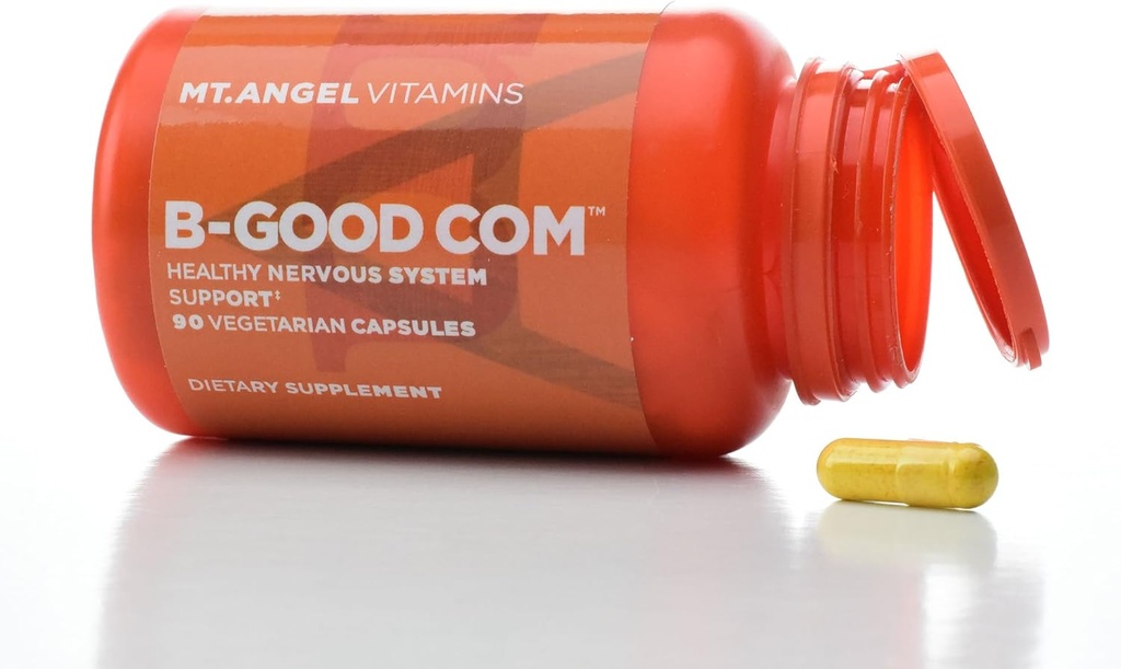 Angelski vitamini - B-Good Com (vitamin B kompleks), podpora za zdravo živčevje (60 vegetarijanskih kapsul)