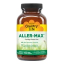 Country Life Aller-Max - Quercetin dopolnila z bromelainom - Imunska podpora z vitaminom C, cinkom in botanično mešanico - Certified Gluten-free, Vegan (100 Count (Pack of 1))