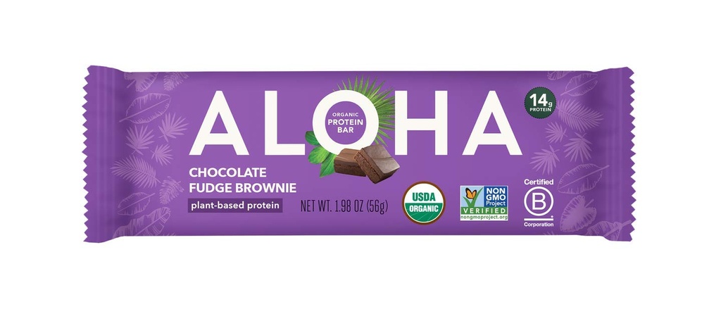 Aloha Ekološka rastlinska beljakovinska ploščica, 1,98 Oz