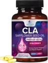 CLA dodatek, konjugirana linolna kislina 1560mg - dodatne tablete CLA CLA - podporna sestava telesa, naguba mišic Tone, & energija - kapsule brez glutena, ne-GMO - 60 kapsul