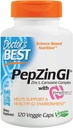 Zdravnikov najboljši cinkov karnozin kompleks s Pepzin Gi Veggie Caps, 120 grof