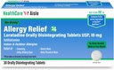 HealthCareAisle Alergija Relief - Loratadin 10 mg Peroralno disintegrativne tablete USP - 30 tablet - Original Predpisovanje jakost Alergija Zdravila, 24 ur Relief