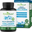 ForestLeaf Multi colagen tablete s hialuronsko kislino + vitamin C 