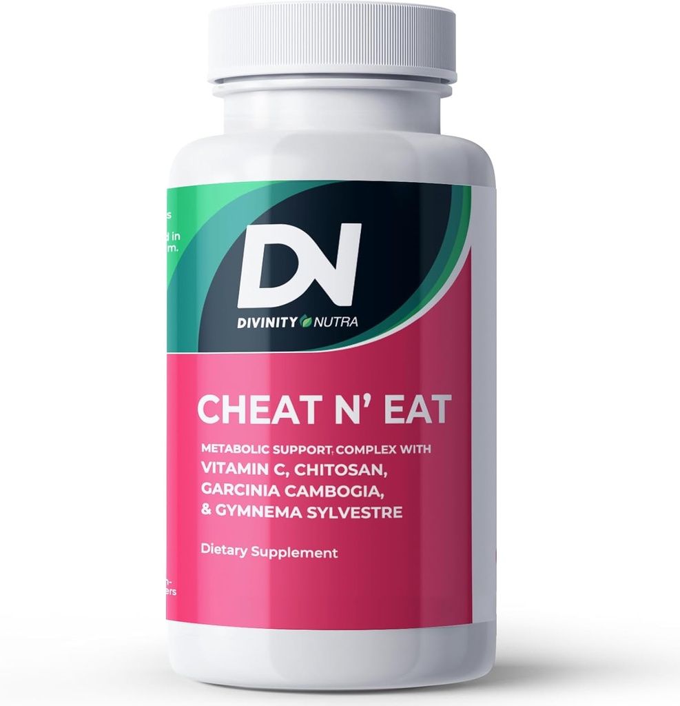 Božanstvo Nutra Chitosan dodatek s Chitosan Vitamin C dodatek za ženske in moške. Izdelano v ZDA 60 tablet Non-GMO soyfree