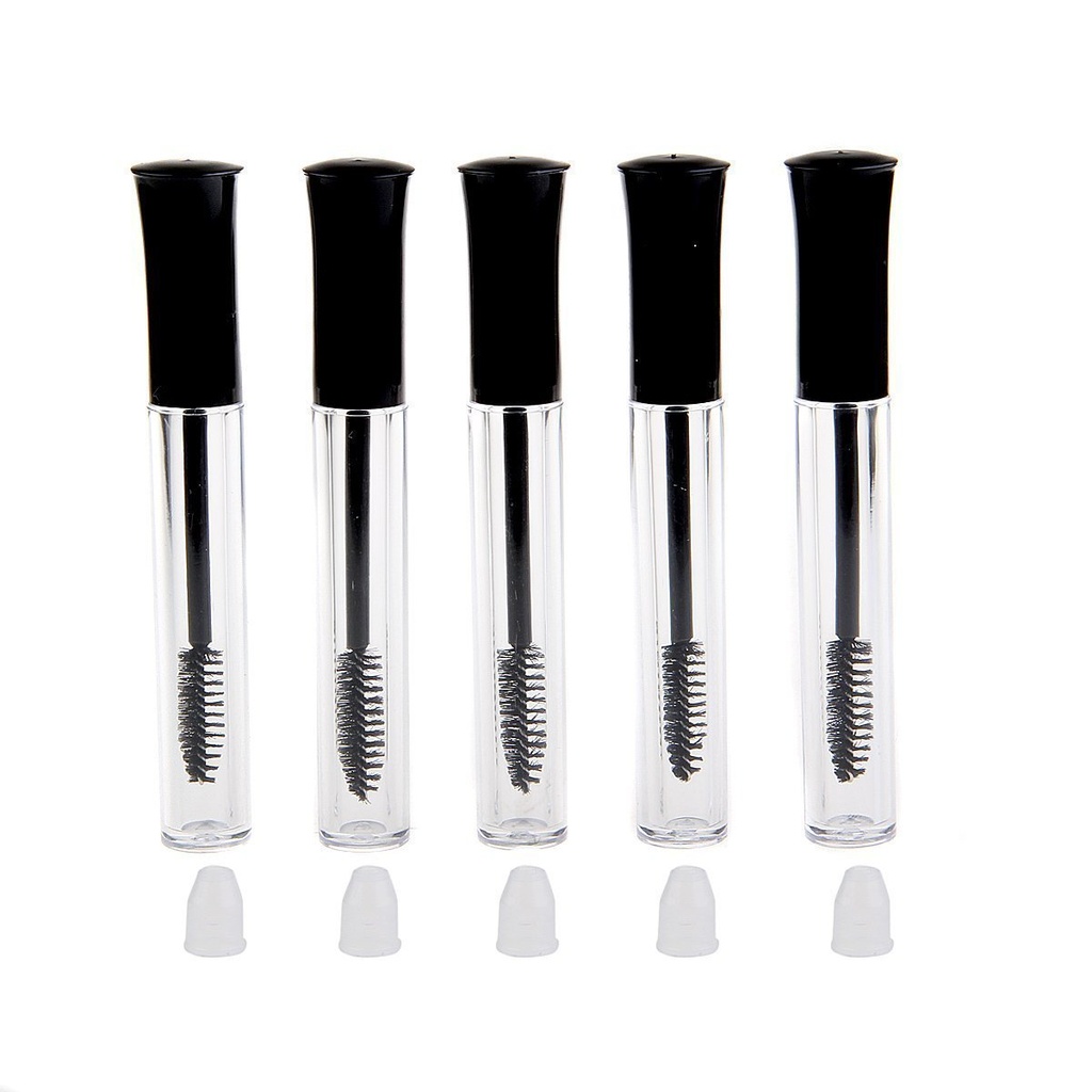 5PCS/5ML ponovno uporabno prazno olje za rast trepalnic maskara steklenice cevke vsebnik trepalnice vial z čopičem