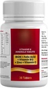Železo B12 FOLIC Acid VIT C za zdravo energijo, Stamina, imuniteta (paket z 1, 30)