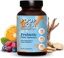 Poop Kot prvak Fiber Gummies – 5g Fiber na strežbo, Non-GMO, Vegan, Prebavna podpora, 60 kosov na steklenico