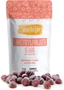 Pameten za življenje L-metilfolate Gumies z vitaminom B12 Malina Okus- 5mg - 60 Gumies - Aktivni Folate 5 Mthfr Podpora Dopolnilo strokovno moč - Zdravnik zasnovan metil Folat