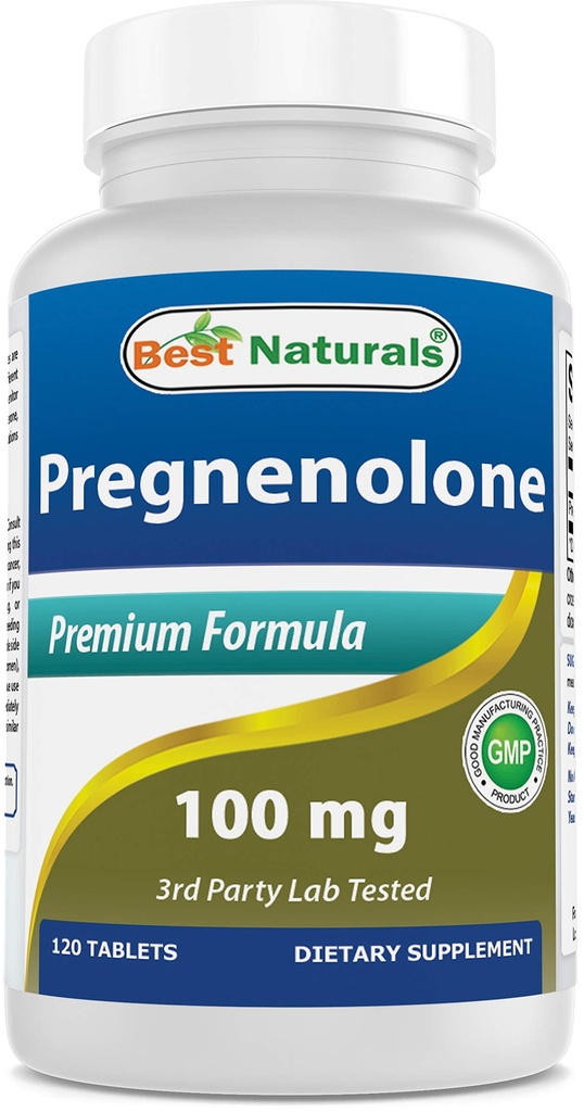 Best Naturals Pregnenolone 100 mg 120 tablete