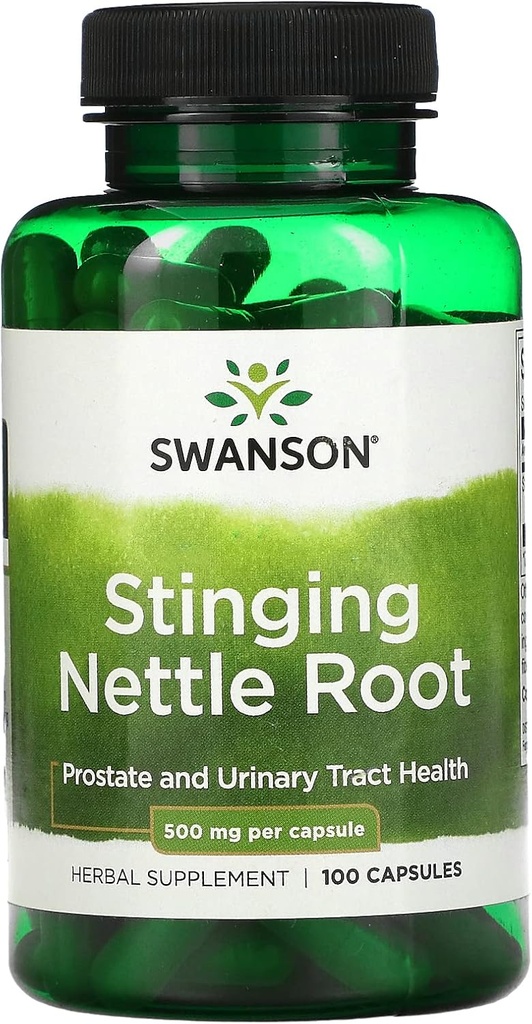 Swanson Stinging Nettle Root 500 Milligram, 100 Caps (paka 3)