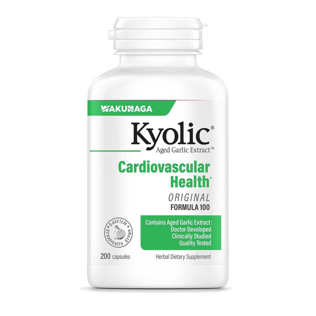 Kyolic Aged Česen Extract Formula 100, Kardiovaskularni