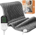 Electric Heating Pad za obdobje Cramps - 35"x20" XL velike ogrevane Pads za hrbet, vratu, ramena & noge lajšanje bolečine, vlažna možnost toplote, stroj pranje, 6 Nastavitve toplote, samodejno zaprtje, Soft Velvet
