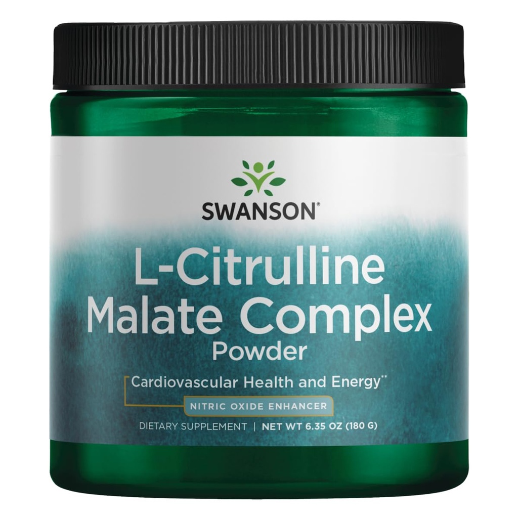 Swanson Aminokislina L-citrulin malat kompleks 6,35 Ounce (180 g) Pwdr