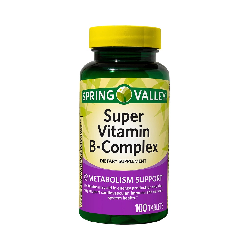ikj Super Vitamin B- Complex tablete prehranska dopolnila, 100 število