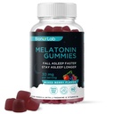 BionerLab Melatonin Gummies (30mg) Izboljšan z L-teanin & vitamin B6 za odrasle ženske moški - ekstra moč Žvečilni gumi - Gluten brezplačno