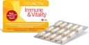 Reg'Activ Immune & Vitality - Presnova Booster z Lactobacillus fermentum ME-3 Probiotiki za digestivno zdravje Gut Health Supplements, z Veganski vitamini bistvenega za vzdrževanje imunskega zdravja